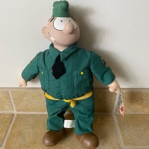 Vintage soldier plush